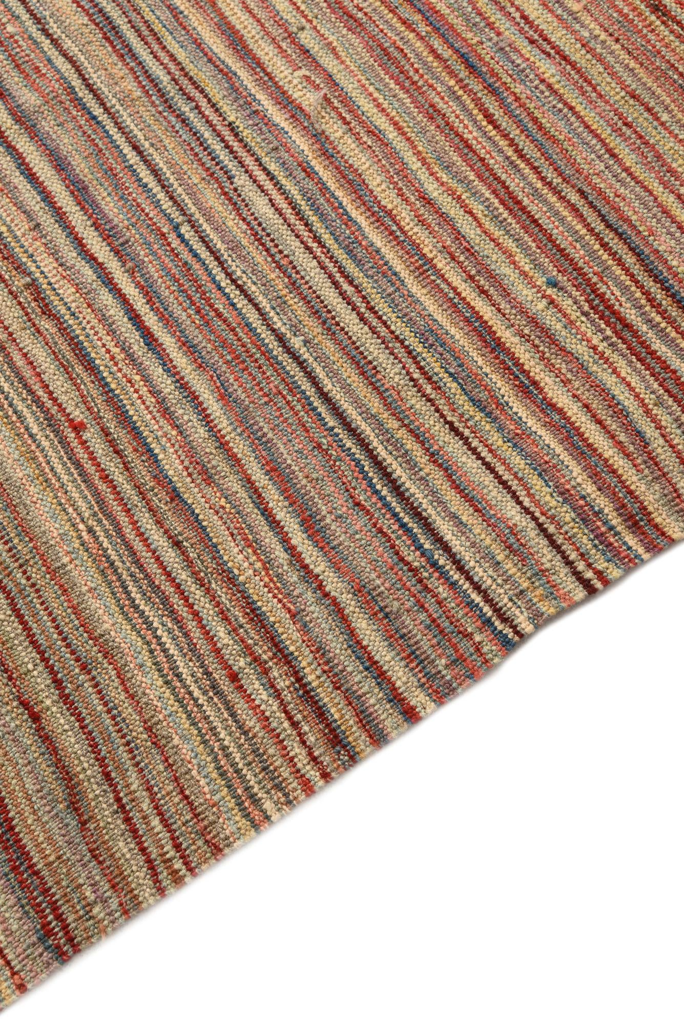 5' 8 x 7' 10 Hand Woven Kilim Modern Wool Rug