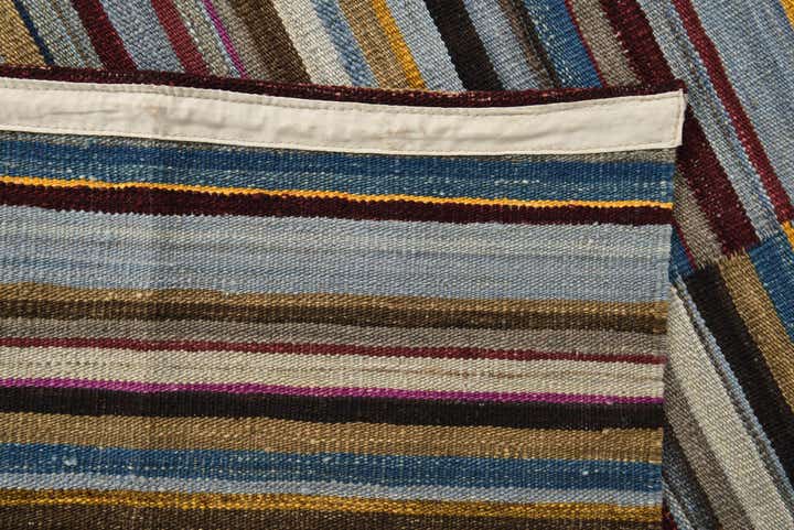 4' 9 x 6' 4 Hand Woven Kilim Modern Wool Rug