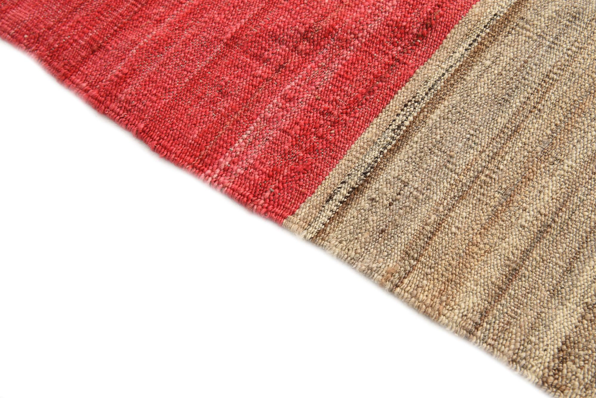 5' 8 x 8' Hand Woven Kilim Modern Wool Rug