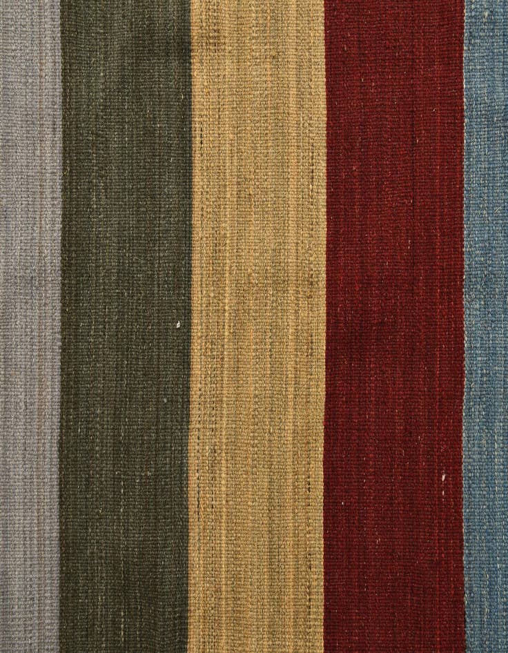 Detail image of 9' 10 x 13' 8  Hand Woven Kilim Modern Wool Rug