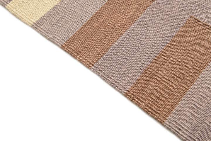4' 3 x 5' 10 Hand Woven Kilim Modern Wool Rug