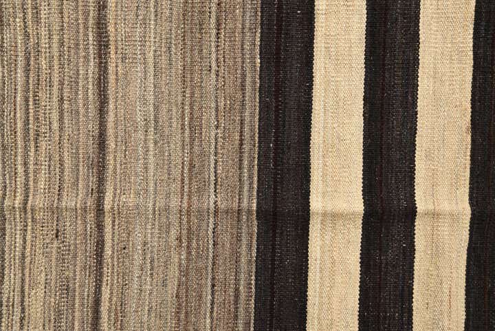4' 2 x 5' 10 Hand Woven Kilim Modern Wool Rug