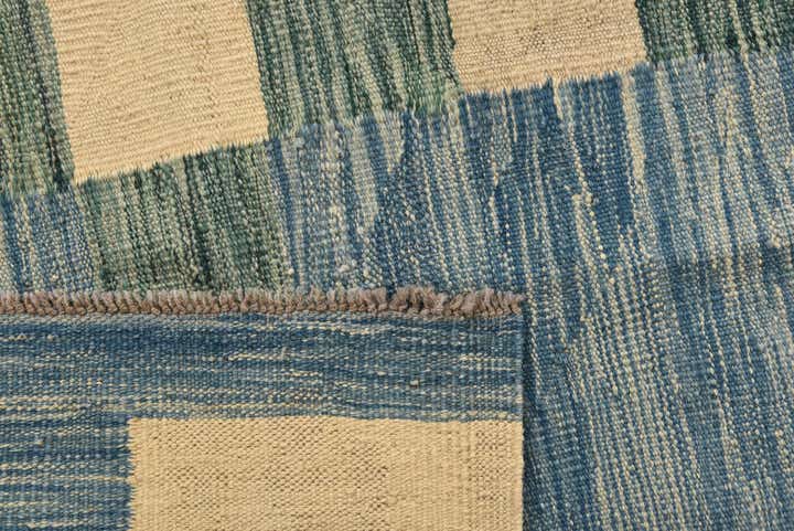 5' 2 x 7' Hand Woven Kilim Modern Wool Rug