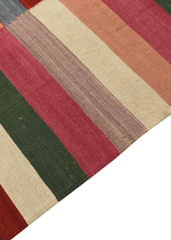 8' 5 x 11' 5 Hand Woven Kilim Modern Wool Rug