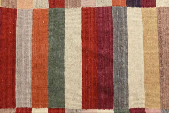 8' 4 x 11' 5 Hand Woven Kilim Modern Wool Rug