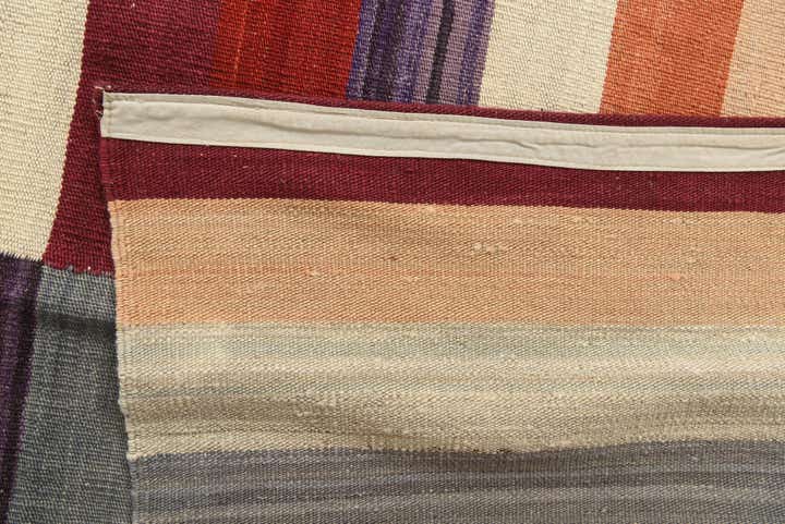8' 4 x 11' 5 Hand Woven Kilim Modern Wool Rug