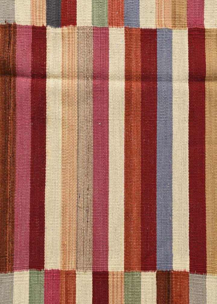 6' 7 x 9' 7 Hand Woven Kilim Modern Wool Rug