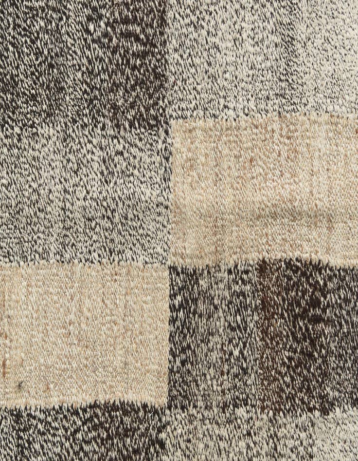 Detail image of 4' 10 x 6' 4  Hand Woven Kilim Modern Wool Rug