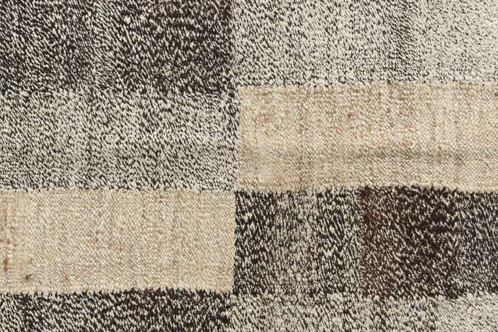 4' 10 x 6' 4 Hand Woven Kilim Modern Wool Rug