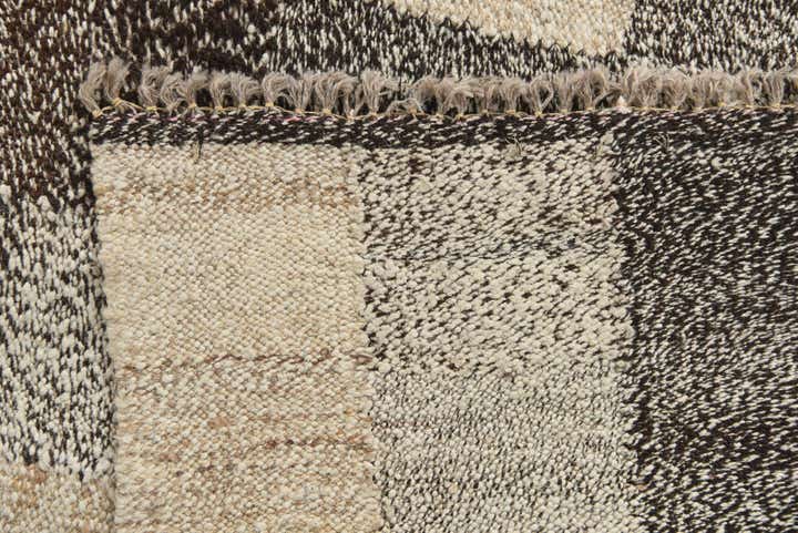4' 10 x 6' 4 Hand Woven Kilim Modern Wool Rug
