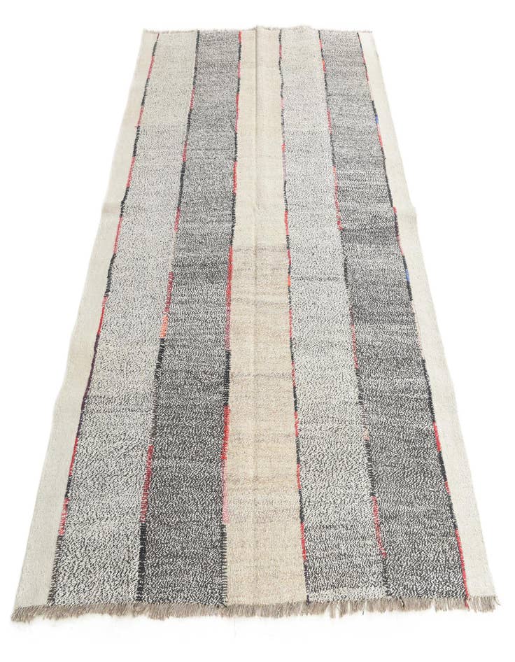 Detail image of 6' x 7' 9  Hand Woven Kilim Modern Wool Rug