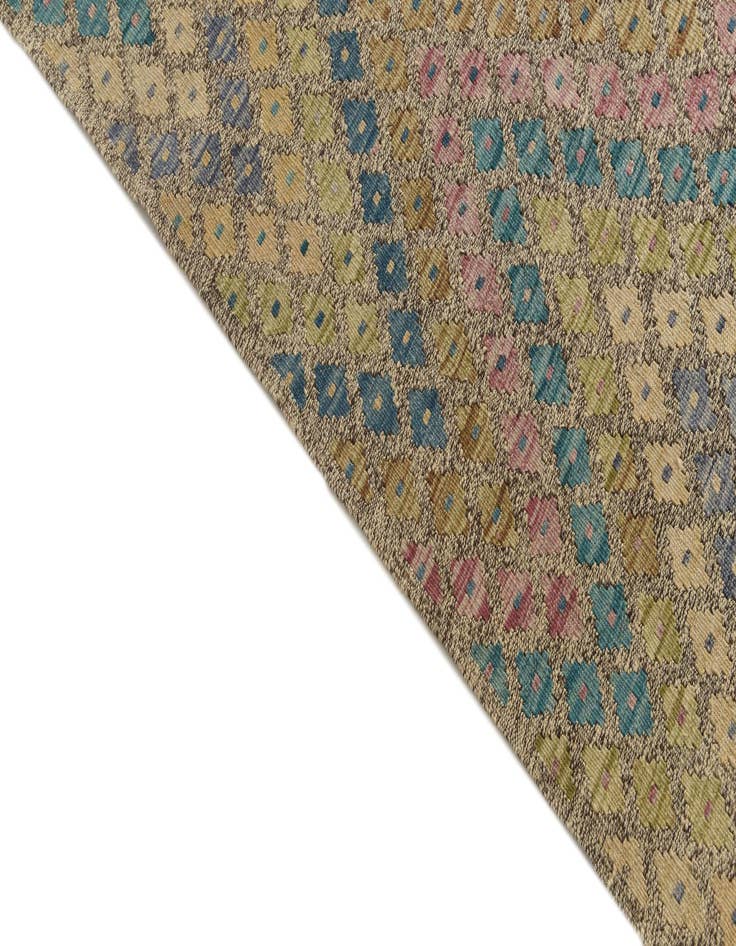 Detail image of 8' 7 x 11' 4 Hand Woven Kilim Modern Wool Rug