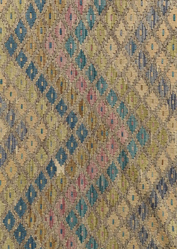 8' 7 x 11' 4 Hand Woven Kilim Modern Wool Rug