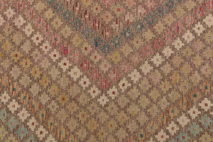 9' 7 x 12' 7 Hand Woven Kilim Modern Wool Rug