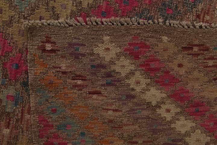 9' 7 x 12' 7 Hand Woven Kilim Modern Wool Rug