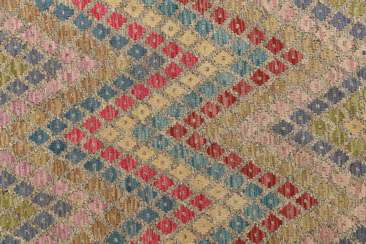 8' 10 x 11' Hand Woven Kilim Modern Wool Rug