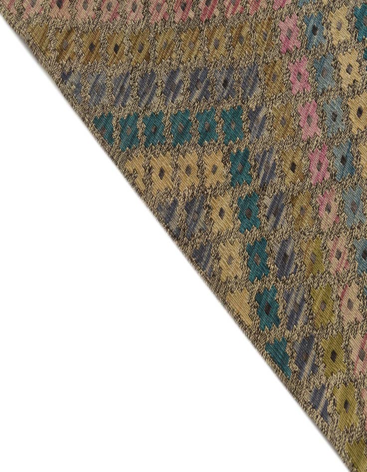 Detail image of 10' 4 x 13'  Hand Woven Kilim Modern Wool Rug
