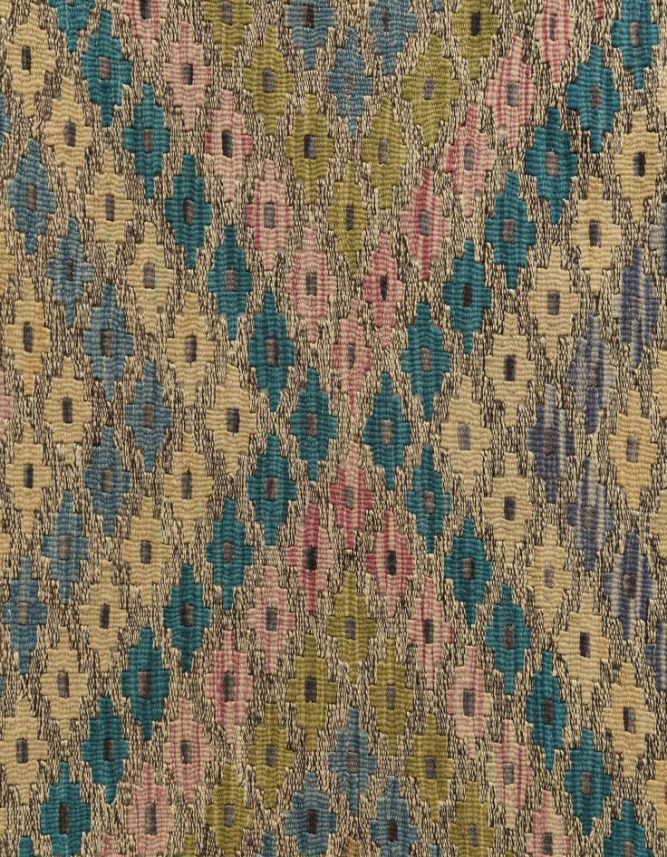 Detail image of 10' 4 x 13'  Hand Woven Kilim Modern Wool Rug