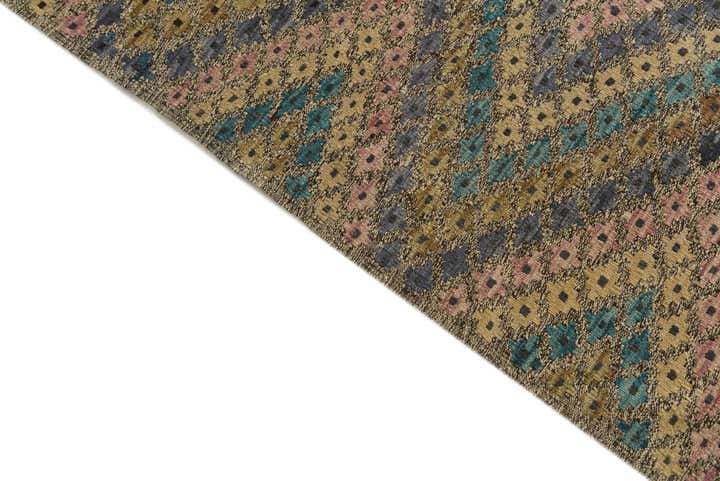 9' 9 x 12' 8 Hand Woven Kilim Modern Wool Rug