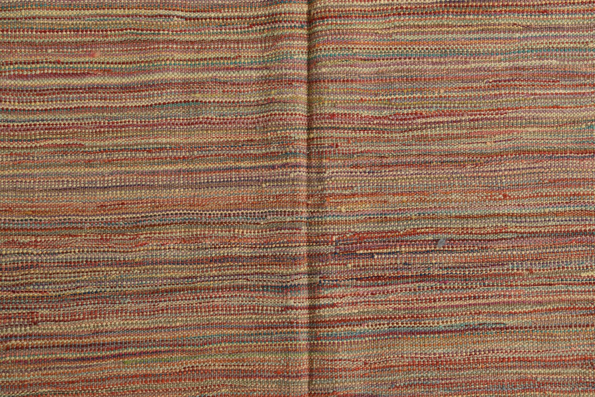 5' 10 x 8' Hand Woven Kilim Modern Wool Rug