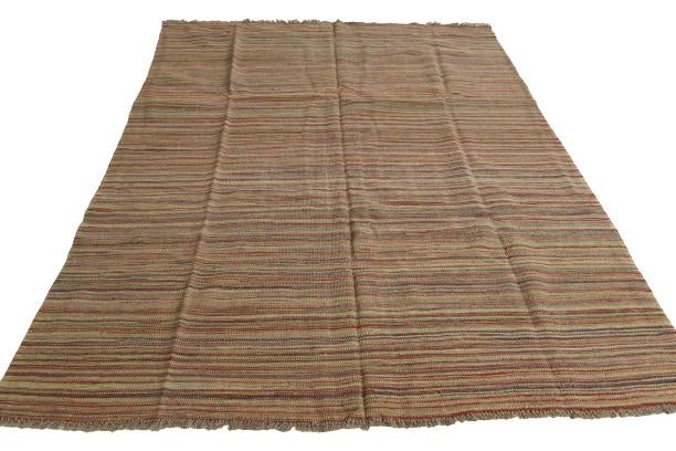 5' 10 x 7' 10 Hand Woven Kilim Modern Wool Rug