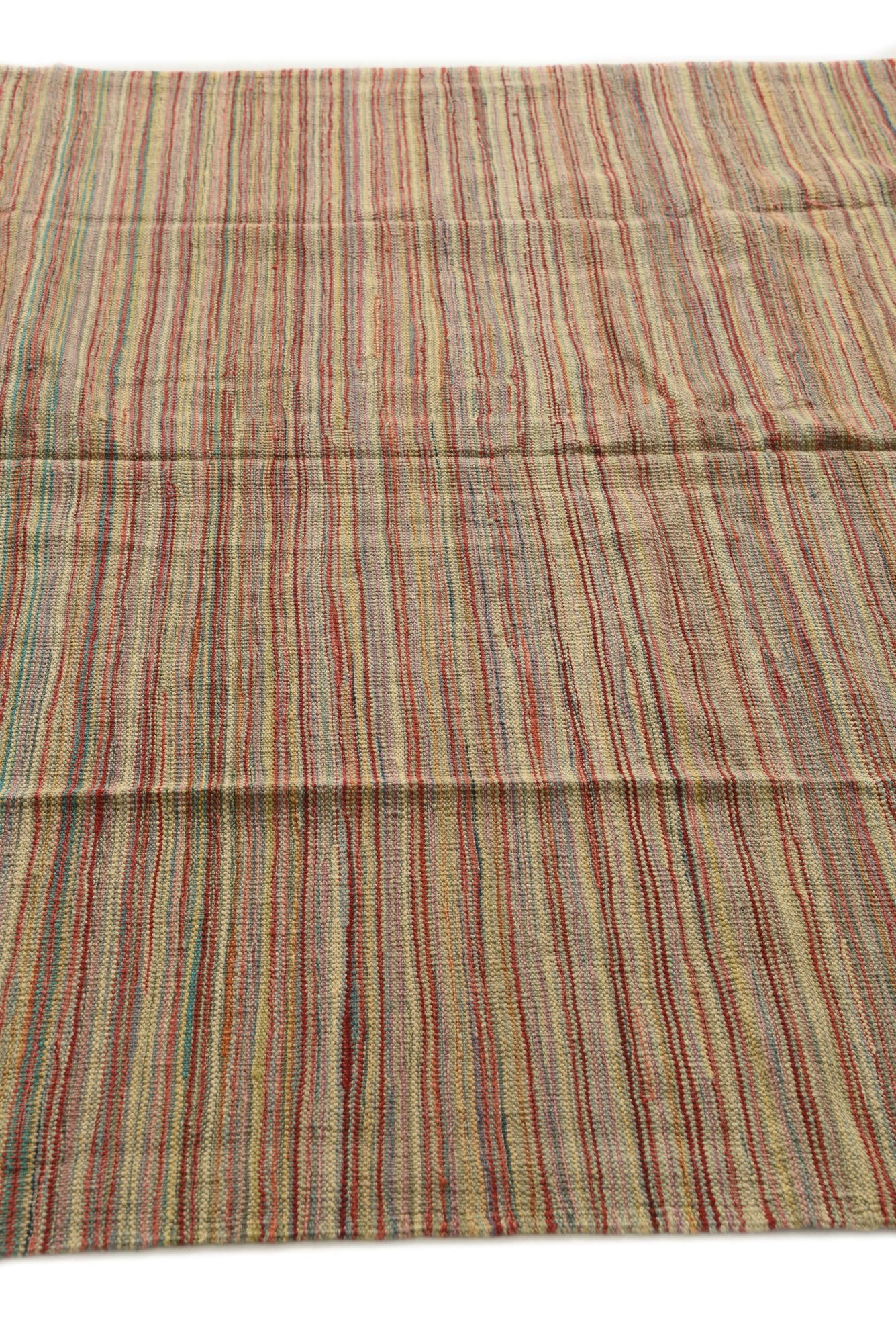 5' 10 x 7' 10 Hand Woven Kilim Modern Wool Rug