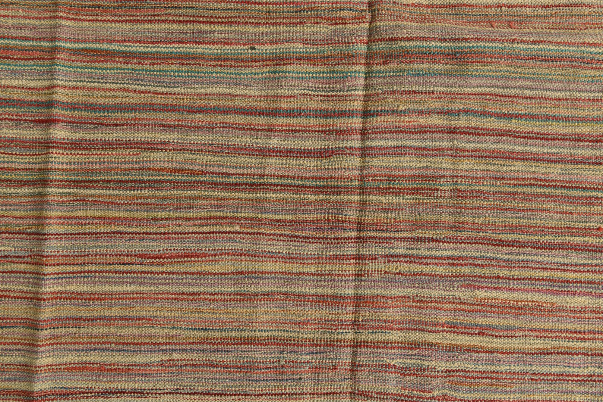 5' 10 x 7' 10 Hand Woven Kilim Modern Wool Rug