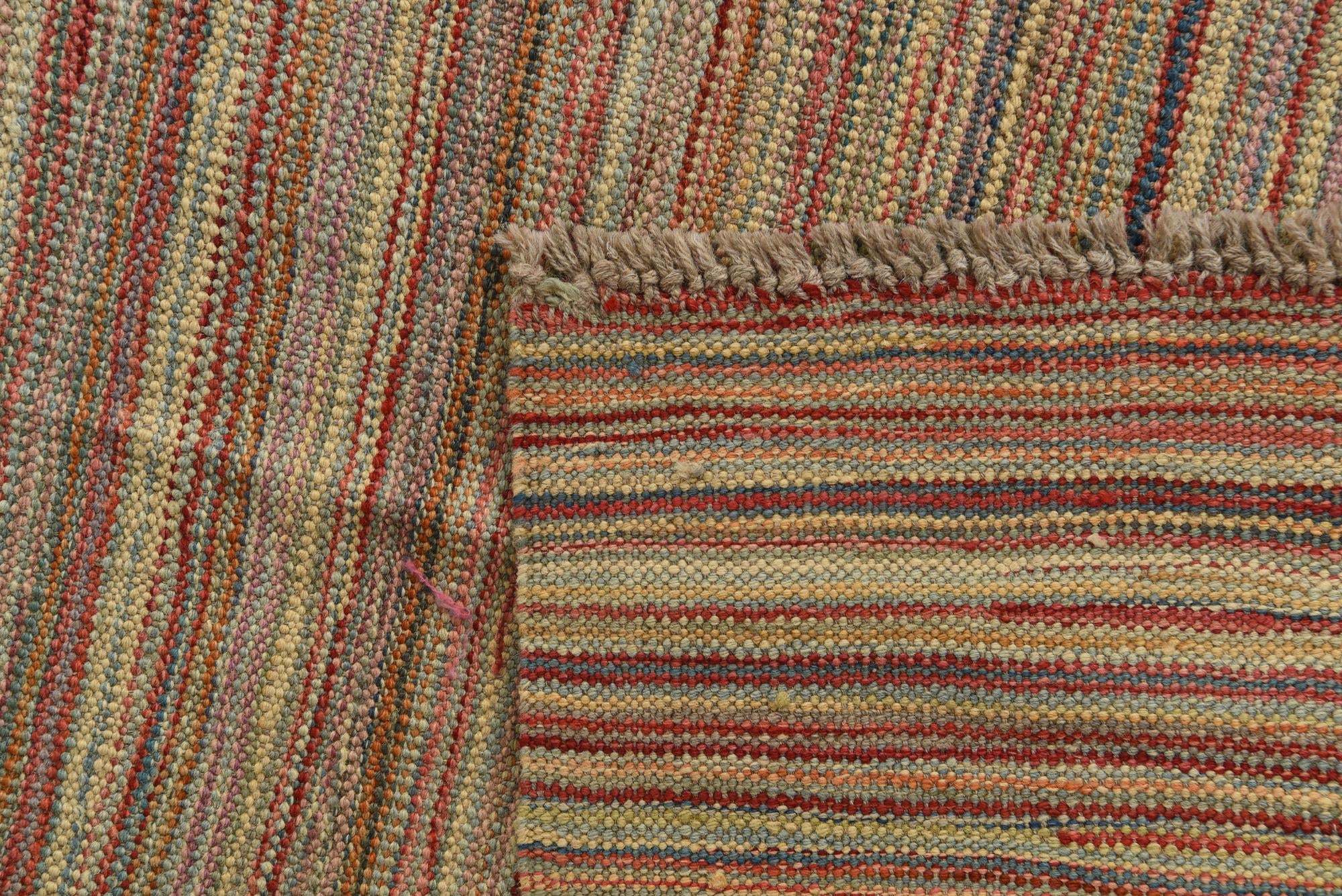 5' 10 x 7' 10 Hand Woven Kilim Modern Wool Rug