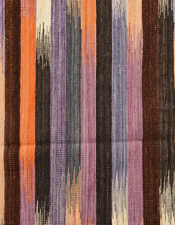 Detail image of 6' 10 x 9'  Hand Woven Kilim Modern Wool Rug