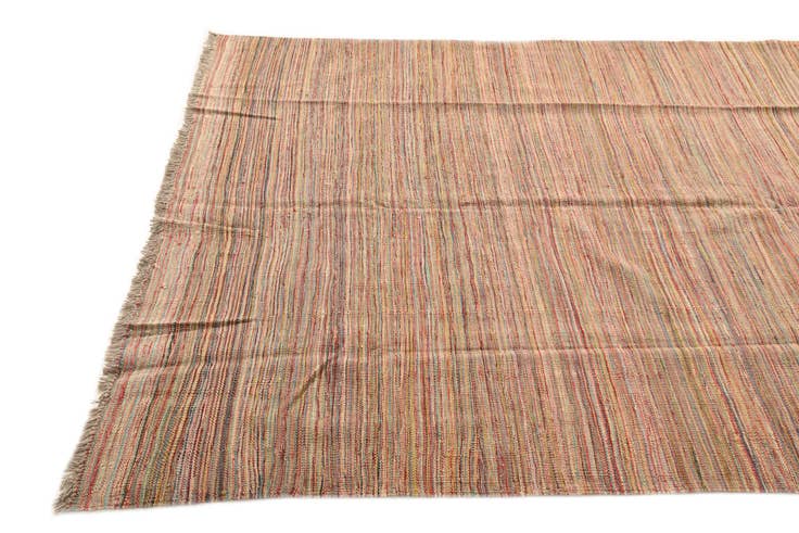 Detail image of 5' 5 x 8' Hand Woven Kilim Modern Wool Rug