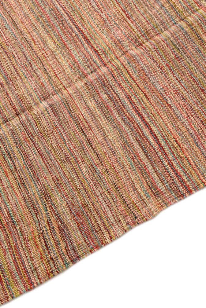 5' 5 x 8' Hand Woven Kilim Modern Wool Rug