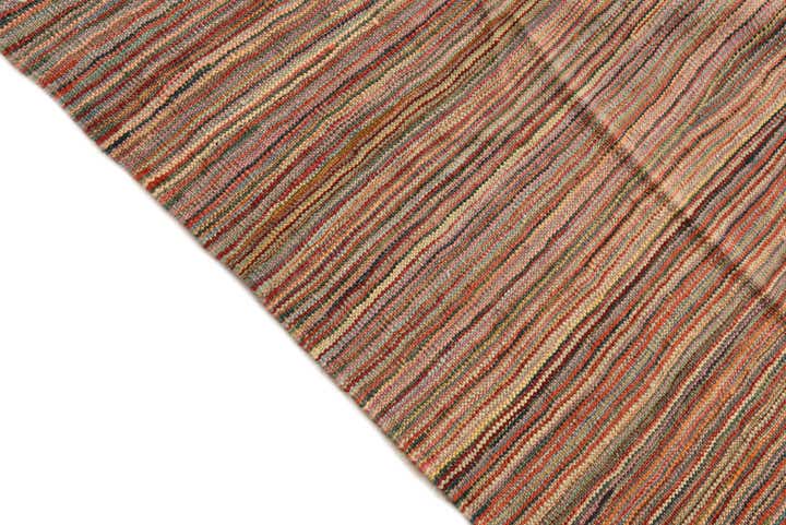 5' 10 x 8' 1 Hand Woven Kilim Modern Wool Rug