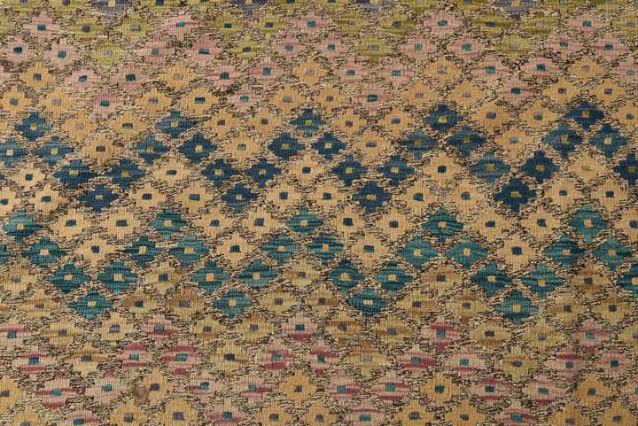 8' 7 x 11' 3 Hand Woven Kilim Modern Wool Rug