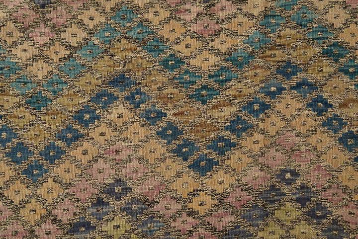 8' 9 x 11' 1 Hand Woven Kilim Modern Wool Rug