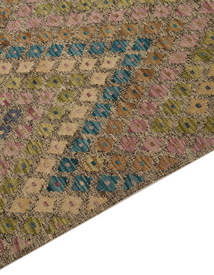Detail image of 8' 9 x 11' 5  Hand Woven Kilim Modern Wool Rug