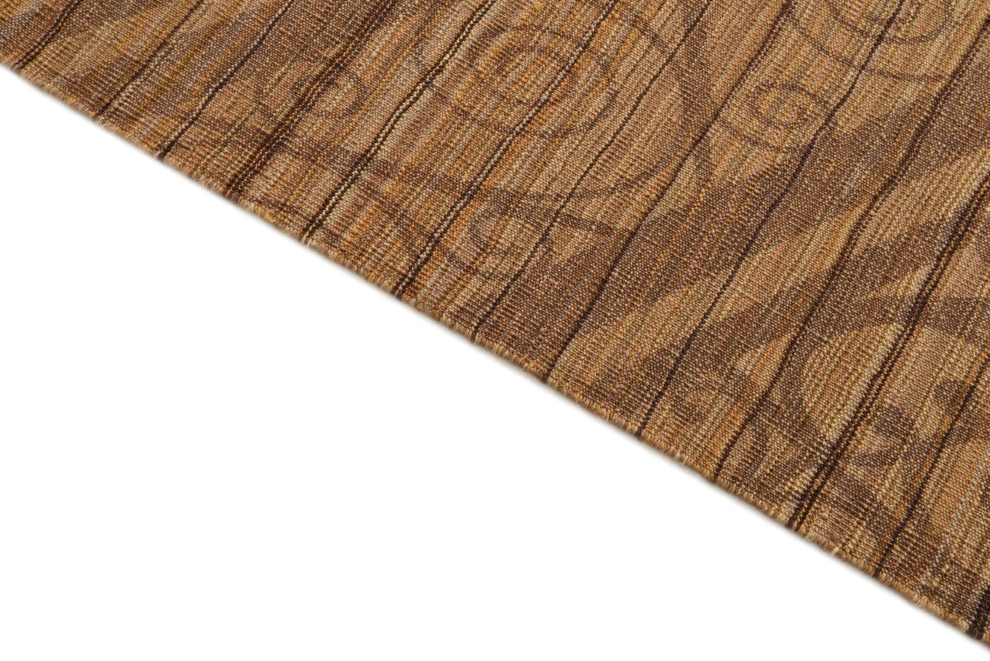 8' 4 x 10' 2 Hand Woven Kilim Modern Wool Rug