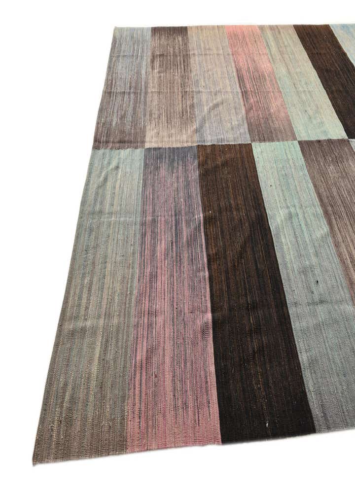 10' x 13' 6 Hand Woven Kilim Modern Wool Rug