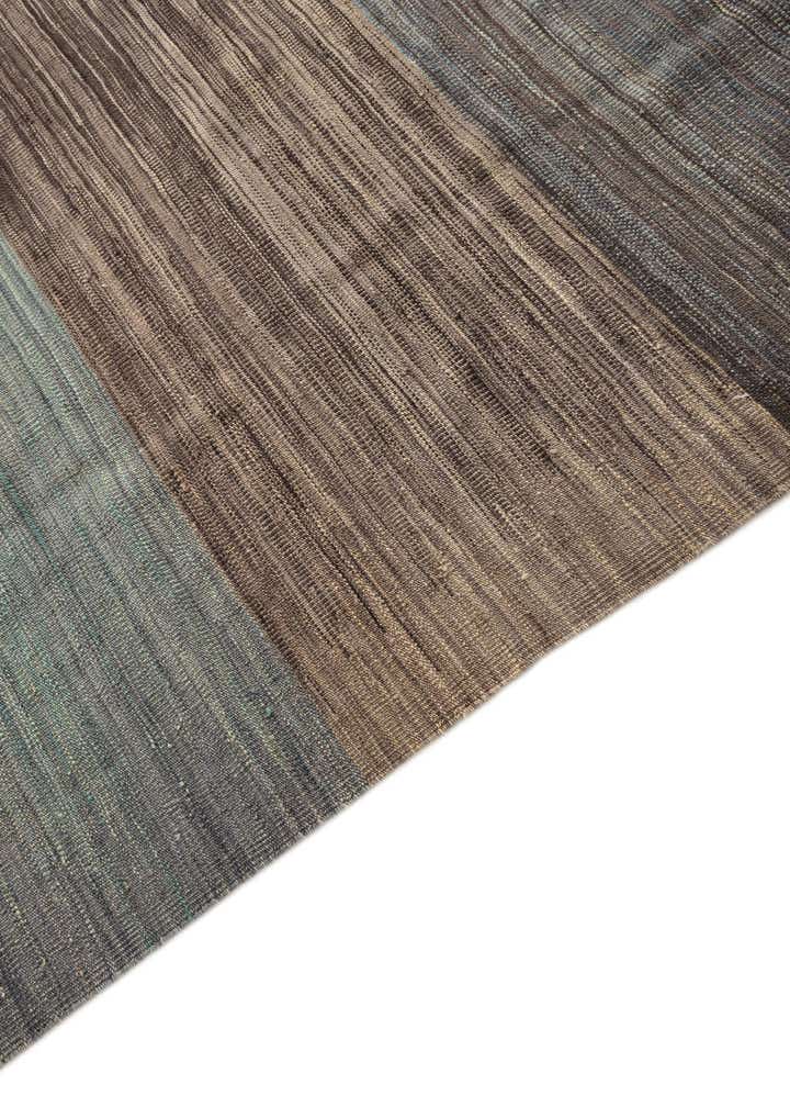 10' x 13' 6 Hand Woven Kilim Modern Wool Rug