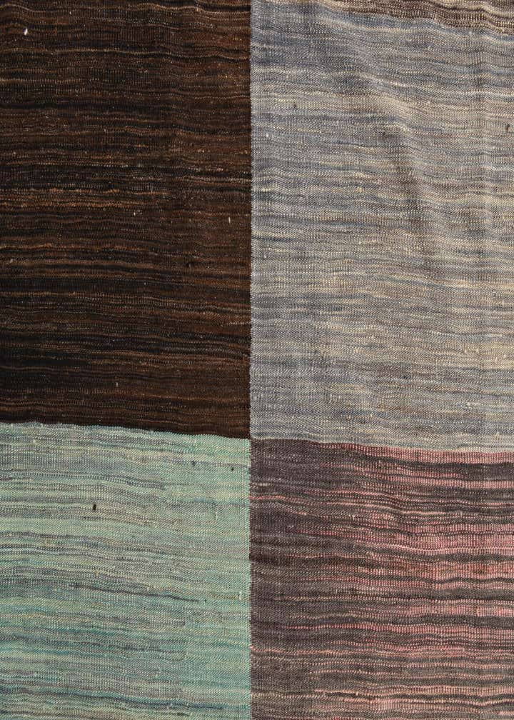 10' x 13' 6 Hand Woven Kilim Modern Wool Rug