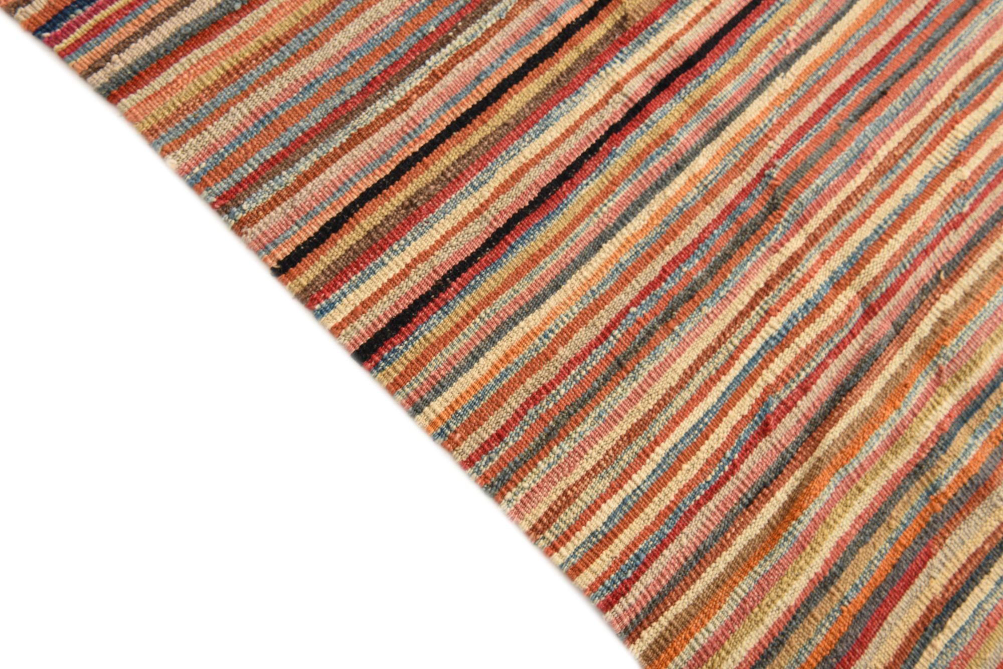 9' 9 x 14' Hand Woven Kilim Modern Wool Rug