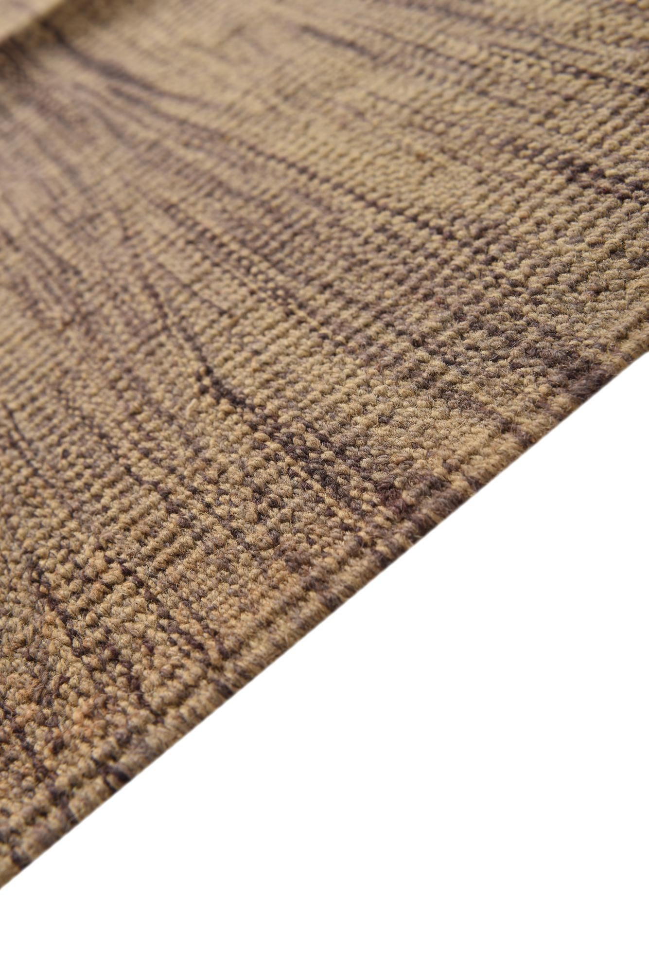 10' x 14' 3 Hand Woven Kilim Modern Wool Rug