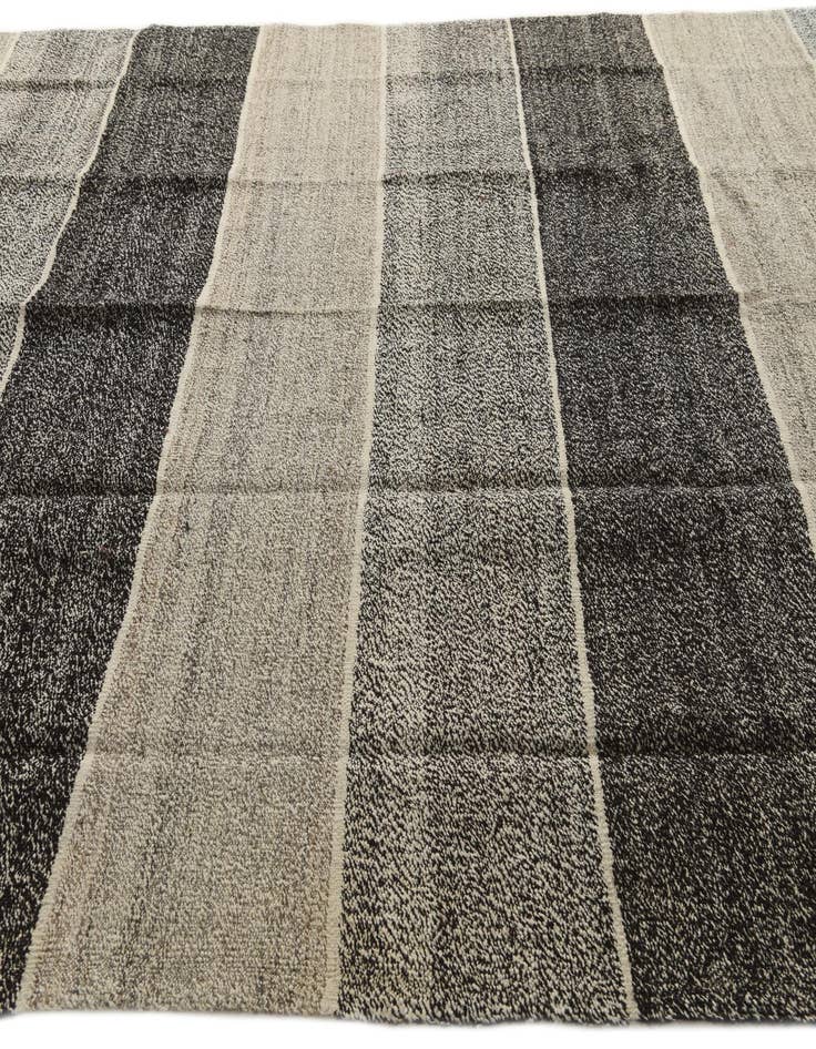 Detail image of 8' 3 x 9' 5  Hand Woven Kilim Modern Wool Rug