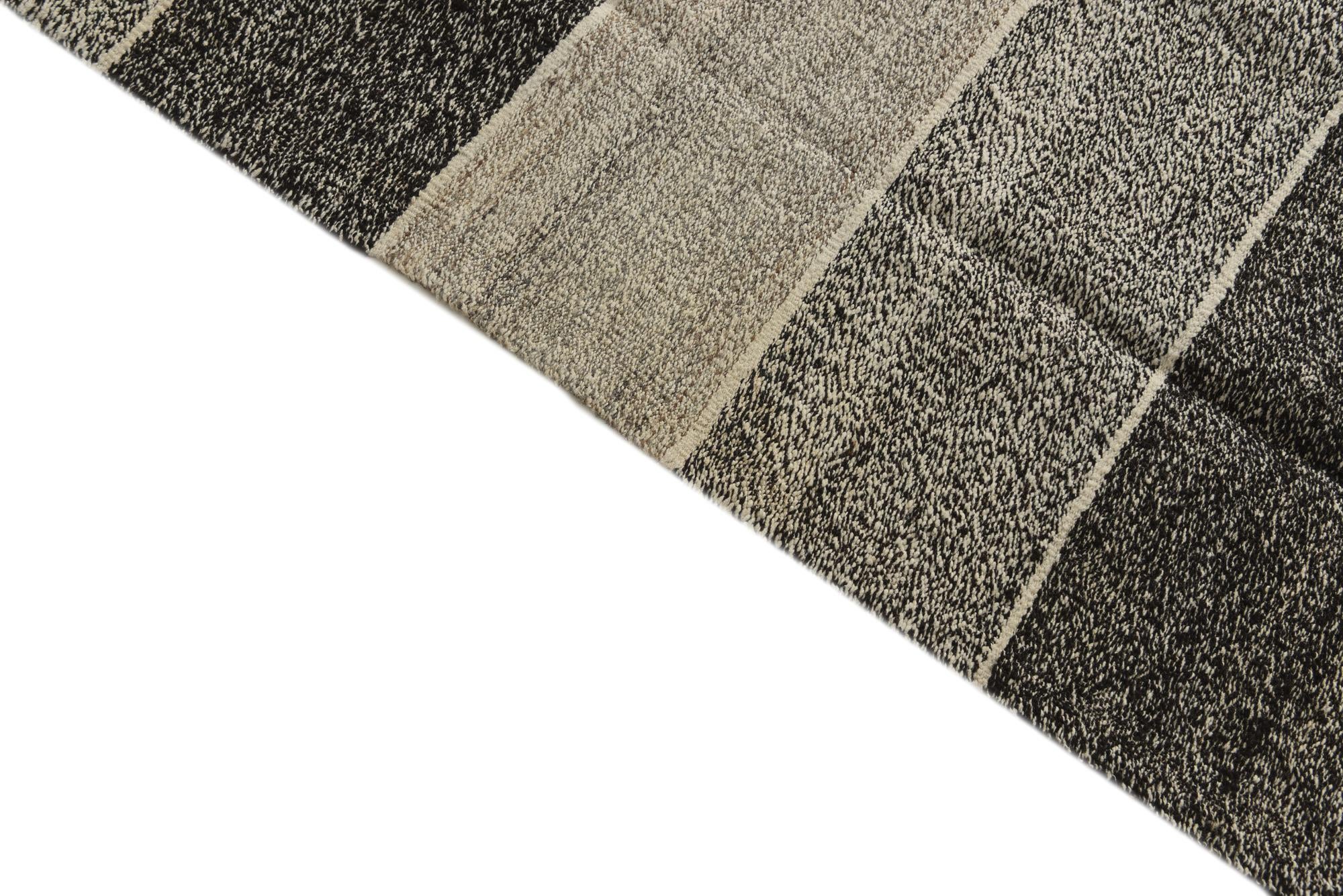 8' 3 x 9' 5 Hand Woven Kilim Modern Wool Rug