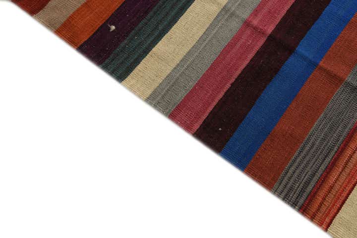 8' 3 x 9' 9 Hand Woven Kilim Modern Wool Rug