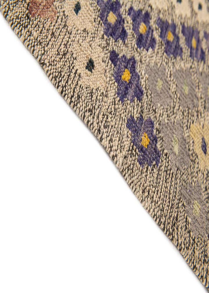 6' 4 x 7' 8 Hand Knotted Kilim Modern Wool Rug