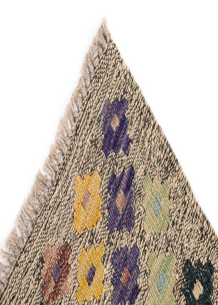 6' 4 x 7' 8 Hand Knotted Kilim Modern Wool Rug