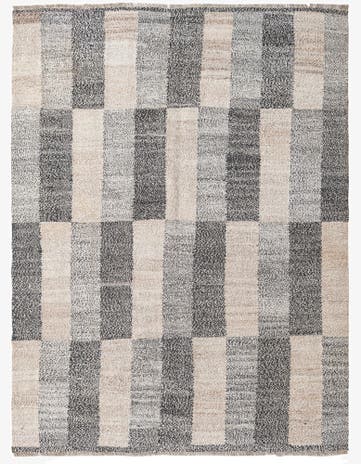 4' 10 x 6' 4 Hand Woven Kilim Modern Wool Rug