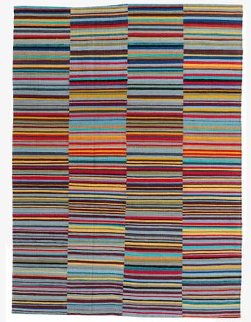 5' 8 x 7' 8 Hand Woven Kilim Modern Wool Rug