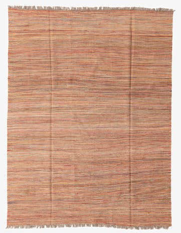 6' 1 x 7' 11 Hand Woven Kilim Modern Wool Rug