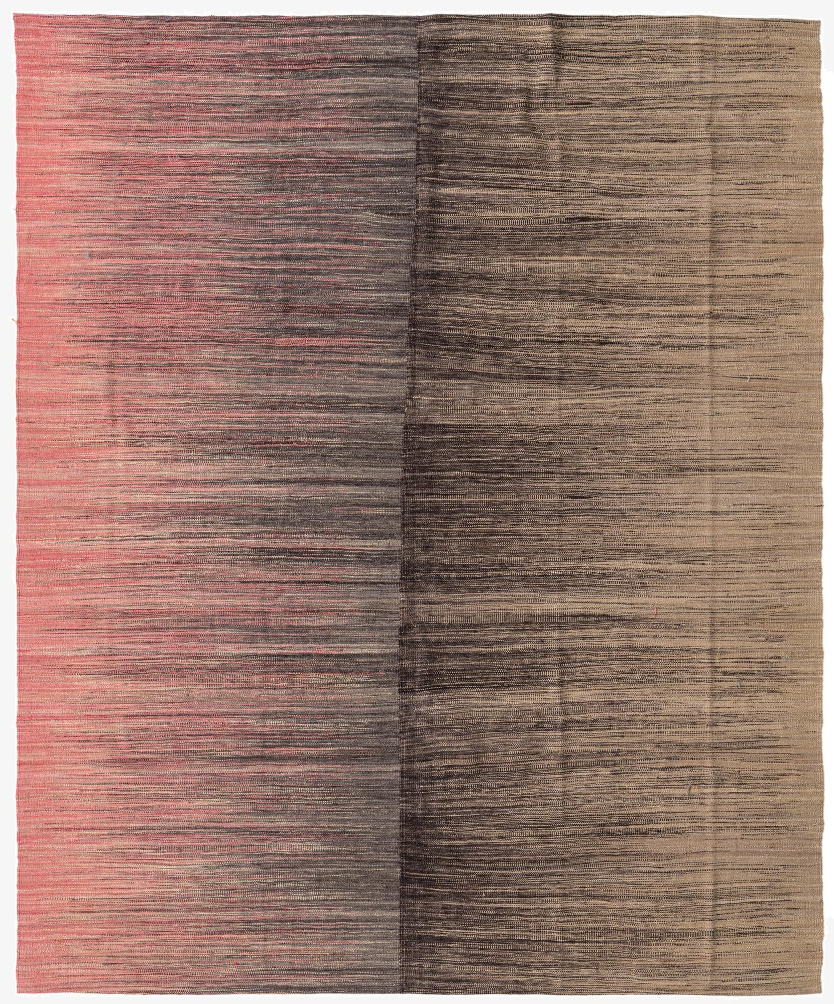 8' x 9' 7  Hand Woven Kilim Modern Wool Rug